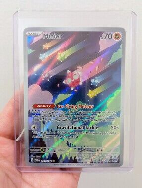 ⭐ Pokemon Minior Illustration Rare Holo Card 201 - Paradox Rift ⭐💫